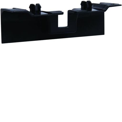 [HAG-SL15100AF9011] Pièce recouvrement support d'appareillage pour plinthe SL15100 noir SL15100AF9011
