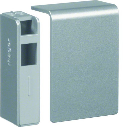 [HAG-SL200556D1] Embout pour plinthe 20x55mm Alu SL200556D1