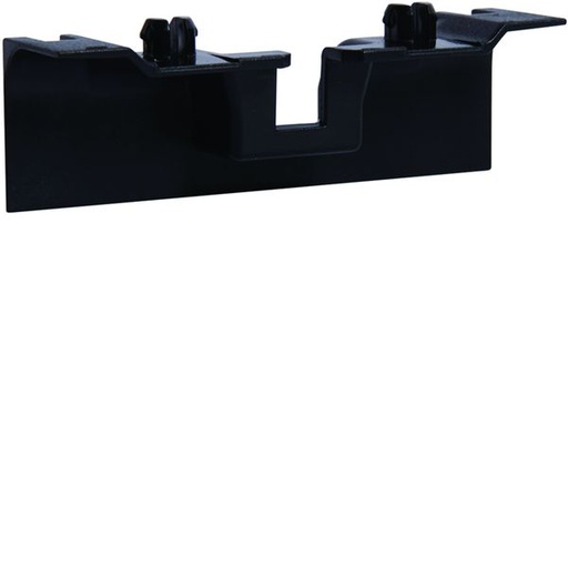 [HAG-SL20055AF9011] Pièce de recouvrement de support d'appareillage pour plinthe SL20055 noir SL20055AF9011