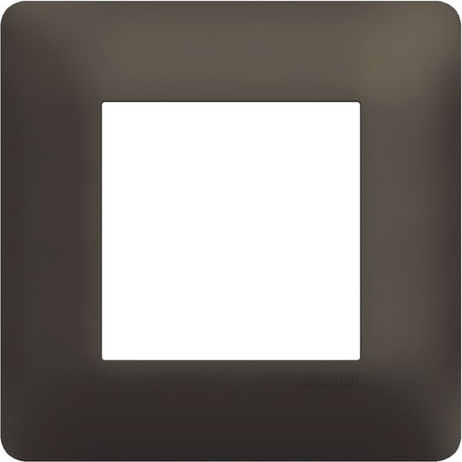 [HAG-WE571] Plaque de finition Essensya 1 poste Terra WE571