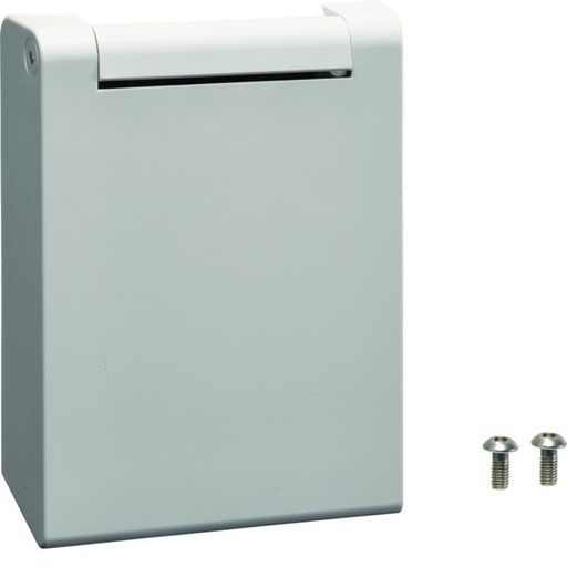 [HAG-XEVS100] Witty pièce détachée - kit couvercle prise gris pour borne witty XEV1K ou XEV1R XEVS100