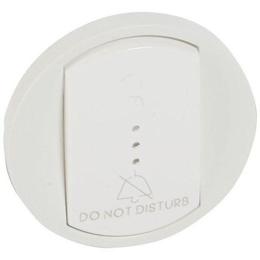 [LEG068160] Enjoliveur Room Service "Ne Pas Deranger " Blanc legrand 068160