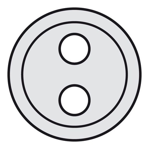 [LEG068531] Enjoliveur Celiane Prise Audio Banana 2 Sorties Titane legrand 068531