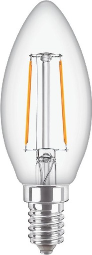 [PHI-377578] CorePro LEDCandle Filament 2-25W E14 2700K Claire 377578 Philips