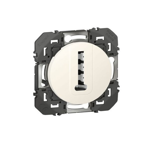 [LEG095226] Prise Téléphone En T Dooxie Finition Blanc Blister legrand 095226