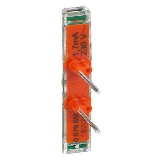 [LEG099491] Mosaic Easy Led Voyant Temoin 230V Repere Orange legrand 099491
