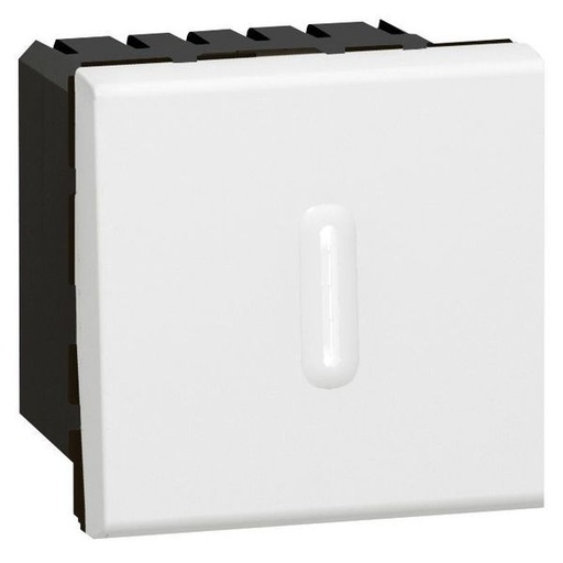 [LEG078420] Interrupteur Temporisé Mosaic 2 Modules Blanc legrand 078420
