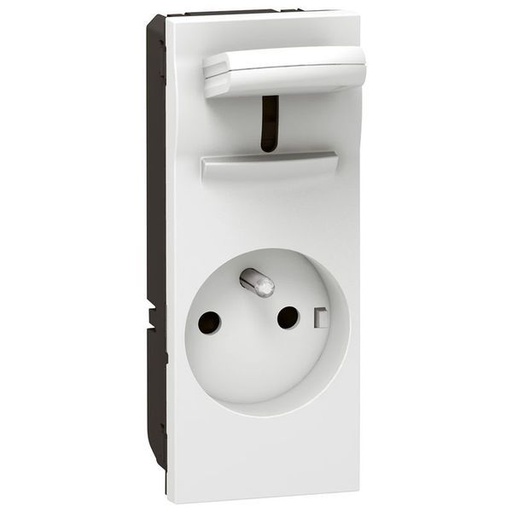 [LEG077131] Prise De Courant 2P+T Manipulation Facile Mosaic 5 Modules - legrand 077131