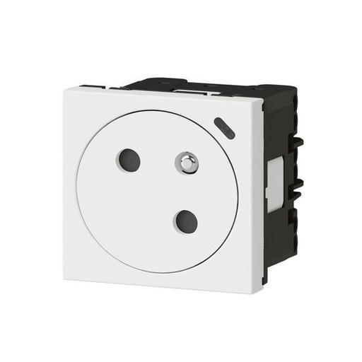 [LEG077148L] 2P+T Mosaic Link 2M Fb Blanc Surface Antimic A Voyant legrand 077148L