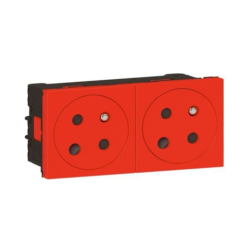 [LEG077152L] Prise 2X2P+T Détrompage Surface Mosaic Link À Raccordement L legrand 077152L