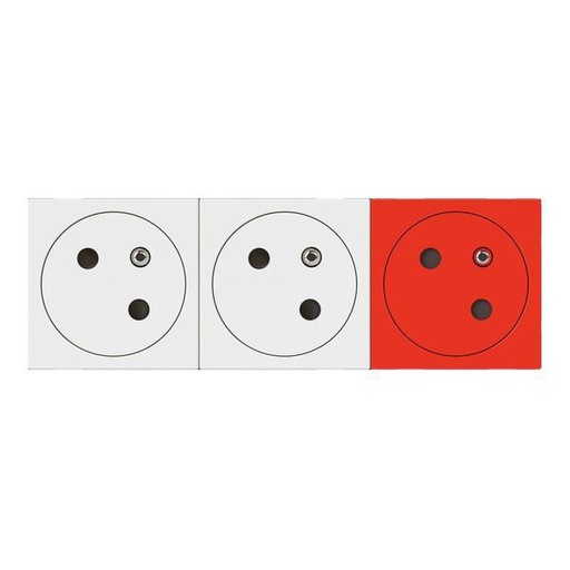 [LEG077190L] 3X2P+T Mosaic Link 4M Fb Blanc Surface + 2M Fb Det Surface legrand 077190L