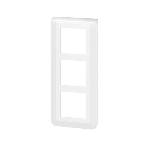 [LEG078856L] Plaque 3X2 Modules Blanc Montage Vertical Entraxe 57 legrand 078856L