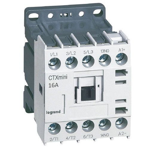 [LEG417061] Ctx Mini Contacteur 3P 16A 1No 24Vdc legrand 417061