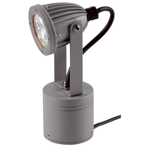 [LEO27255] Spot Patère 3W LED Gris Rotterdam IP44