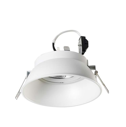 [LDDN16021400] Encastré de plafond dome 1 x g53 100 blanc DN-1602-14-00