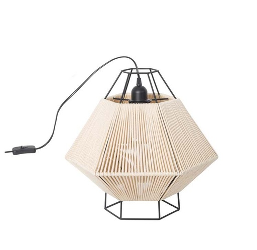 [LD1059300520] Lampe de table legato 1 x e27 10 noir beige 10-5930-05-20