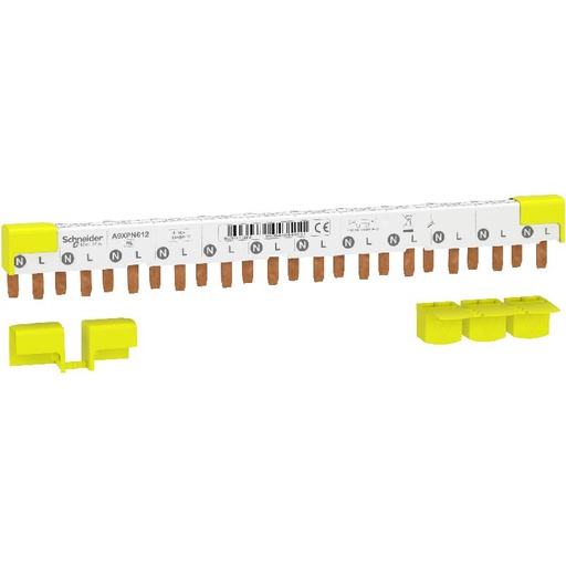 [SCHA9XPN612] Acti9 iDT40 - peigne - 1P+N - 12 modules de 18mm - A9XPN612