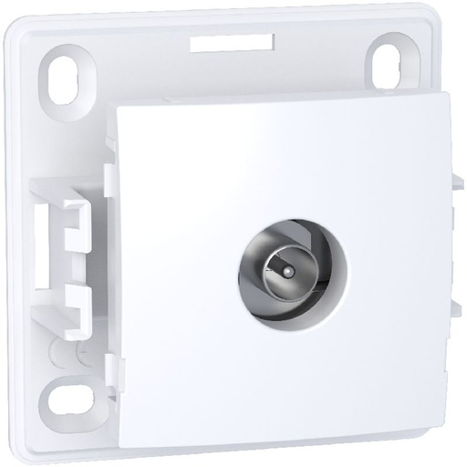 [SCHALB61311P] Alréa, Prise TV simple mâle blindée, 1 sortie, bla ALB61311P