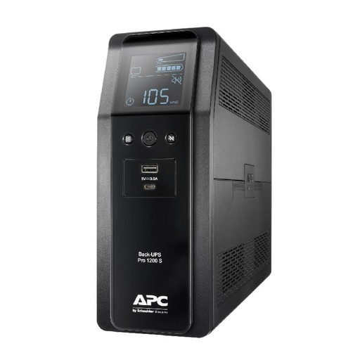 [SCHBR1200SI] Back UPS Pro BR 1200VA - Sinewave - 8 IEC - AVR - BR1200SI