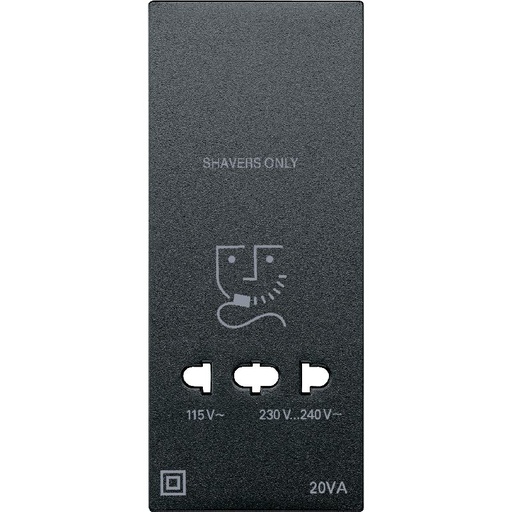 [SCHMTN213514] Enjoliveur M-Plan pour prise de rasoir, anthracite MTN213514