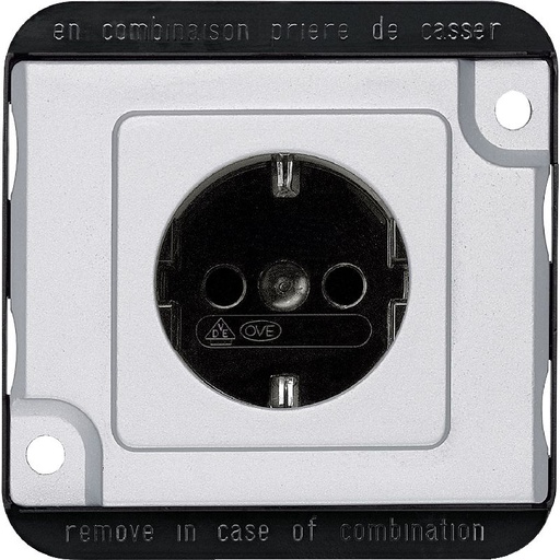 [SCHMTN2300-7060] Anti-vandalisme, prise de courant 2P+T Schuko, con MTN2300-7060