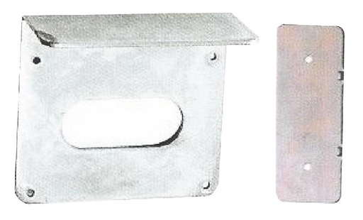 [URM5050/2] Plaque De Fixation Serrure Urmet 5050/2