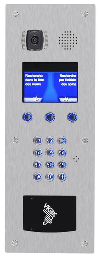 [URMPHBSILP] Plaque Hbs Inox Vigik Plat Urmet PHBSILP