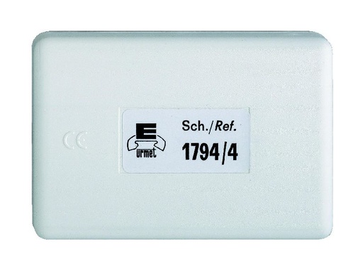 [URM1794/4] Distributeur Video 4 Sorties Urmet 1794/4