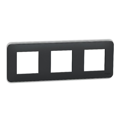 [SCHNU400654] Unica Pro - plaque de finition - Anthracite - 3 po NU400654