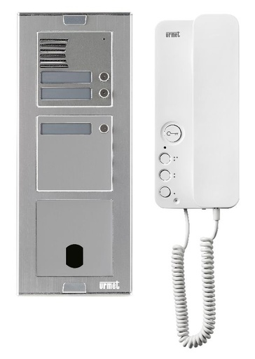 [URMKASA83/03] Kit Audio Sinth Alu 3Bp 2V Programme Urmet KASA83/03