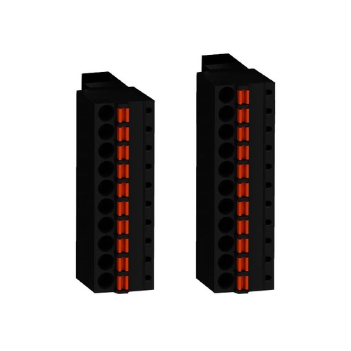 [SCHTMAT2MSETG] Modicon M221, set 4 borniers débrochables à ressor TMAT2MSETG