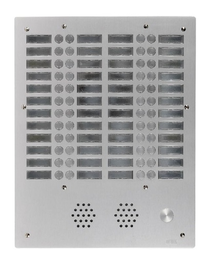 [URM7774/48] Plaque A.V Alu 6Mm 4R 48Bp Urmet 7774/48