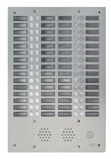 [URM7774/60] Plaque A.V Alu 6Mm 4R 60Bp Urmet 7774/60