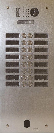 [URMV83/216] Plaque Video Alu 2R 16 Bp 2 Voice Urmet V83/216