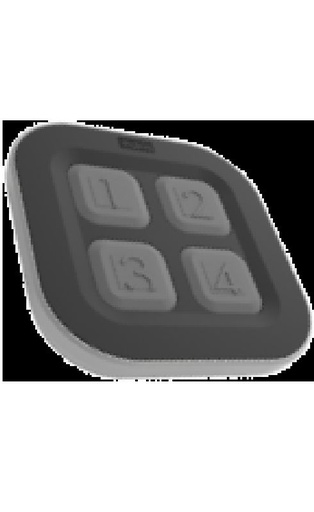 [YOKGALET4TP] Télécommande galet 4 touches Power design Yokis GALET4TP