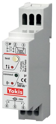[YOKMVR500MRP] Micromodule volet roulant modulaire radio Power Yokis MVR500MRP