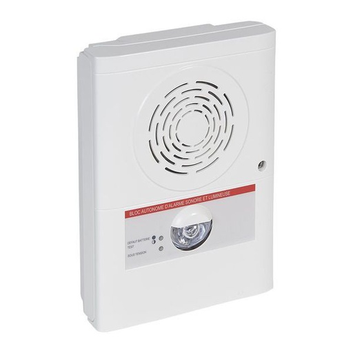 [LEG140533] Bloc Autonome D'Alarme Sonore Satellite Baasl Same Pour Type legrand 140533