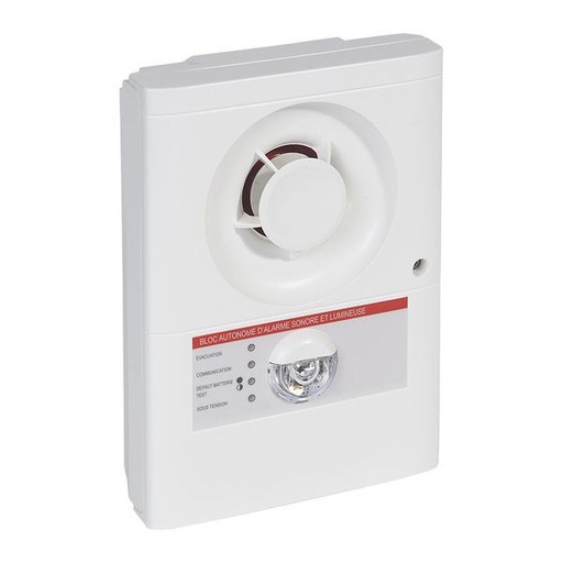 [LEG140541] Bloc Autonome D'Alarme Sonore Manuel Baasl Typema Équipé D'U legrand 140541
