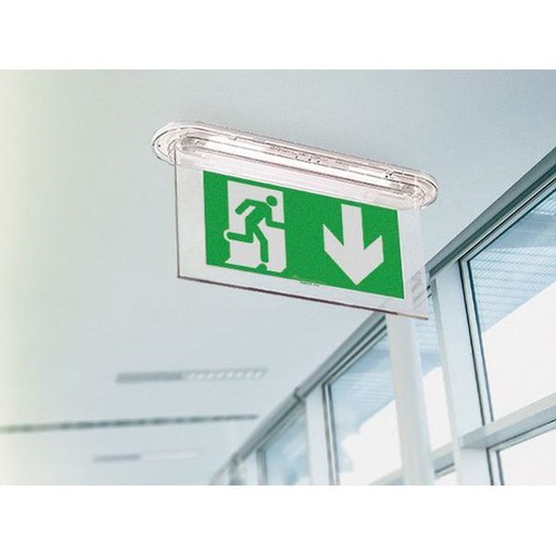 [LEG062583] Plaque De Signalisation D'Evacuation Arcor Picto Sortie Flec legrand 062583